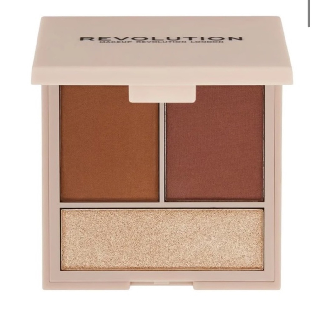 NEW Makeup Revolution Contour Powder Compact Bundle Fair & Light 2 Pack